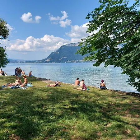 A 200 Metres Du Lac D'Annecy, Spacieux Appartement 3 Chambres Avec Terrasse Et Jardin Sévrier Extérieur photo